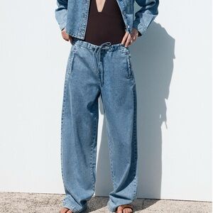 Zara wide leg denim